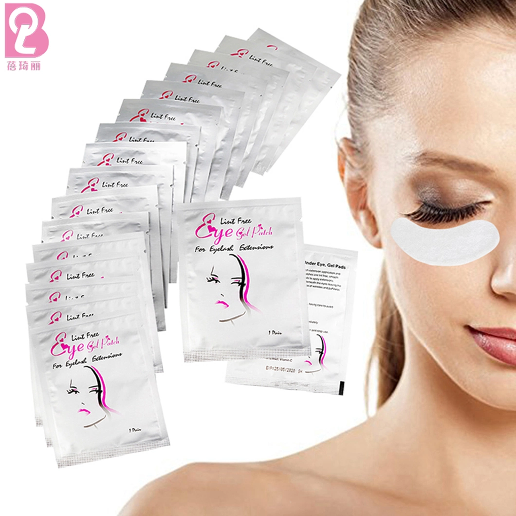 Beiqili Private Label Eye Gel Pads for Eyelash Extension Hydrogel Under Eye Gel Patch Parches De Ojos