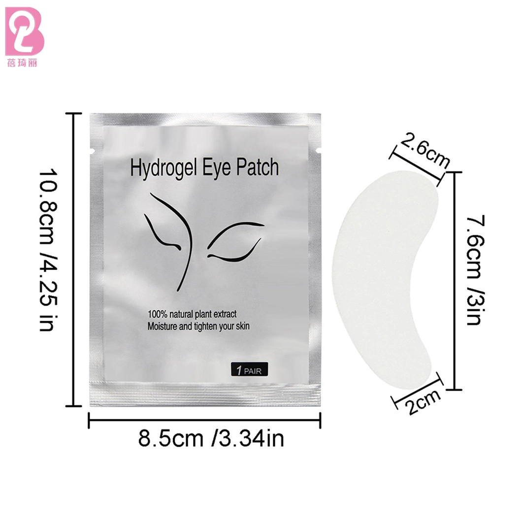 Beiqili Private Label Eye Gel Pads for Eyelash Extension Hydrogel Under Eye Gel Patch Parches De Ojos