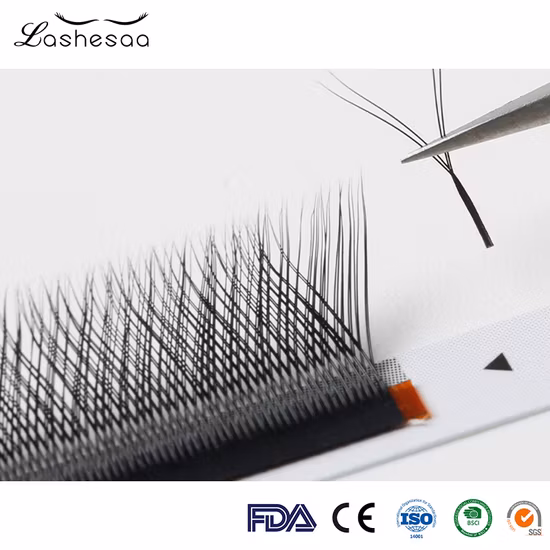 Mengfan Chine Fluffy Mink Lashes Fabricants Extension de cils en forme de Y Yy Lashes 0,05 mm 0,07 mm Yy Lash Extensions Private Label Yy Extensions de cils