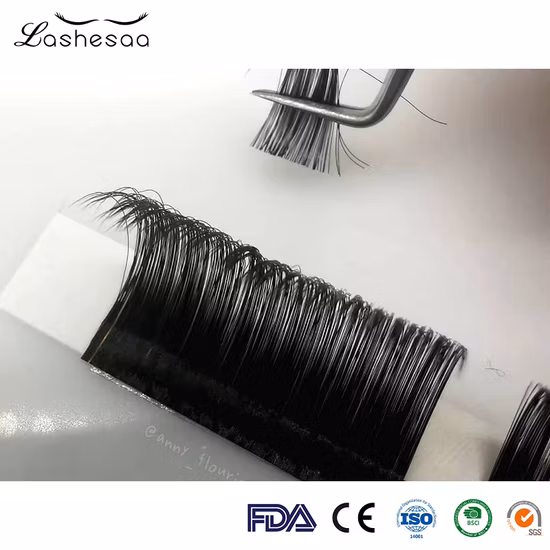 Mengfan Chine Wispy Volume Extensions de cils Fabricant Couleur Lash de Corée Extension de cils de couleur de haute qualité Extension de cils colorés