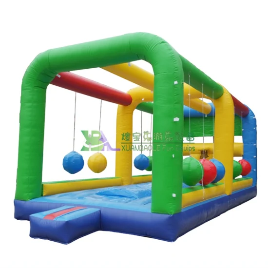 Location de jeux pour enfants bon marché Arène de sport Gonflable Battle Zone Wrestling Ring de boxe avec gants