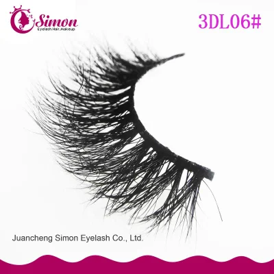 Cils de cheveux naturels de qualité supérieure 3D Mink Strip Lashes